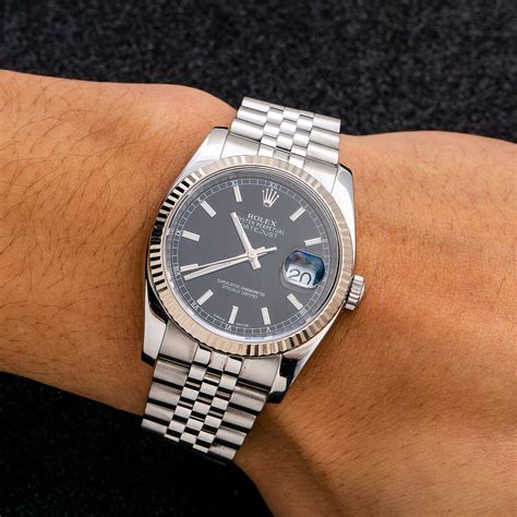 rolex date just men|rolex datejust 36mm black dial.